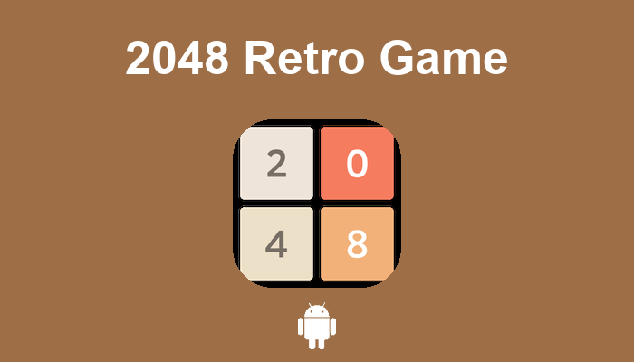 2048 Retro Game