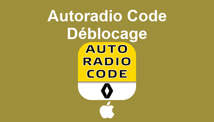 Autoradio Code Déblocage