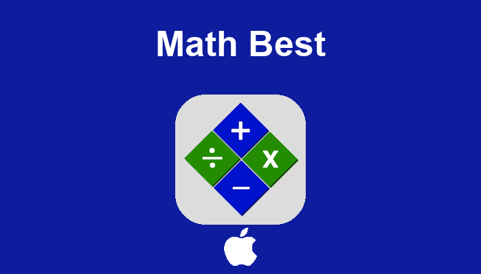 Math Best — application iPhone de P. UNG